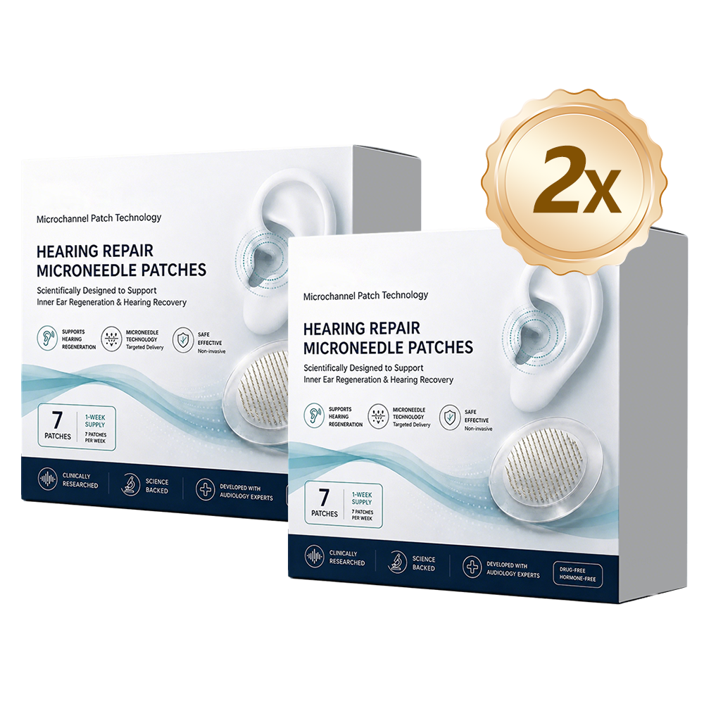 Elinvera® Hearing Repair Microneedle Patches