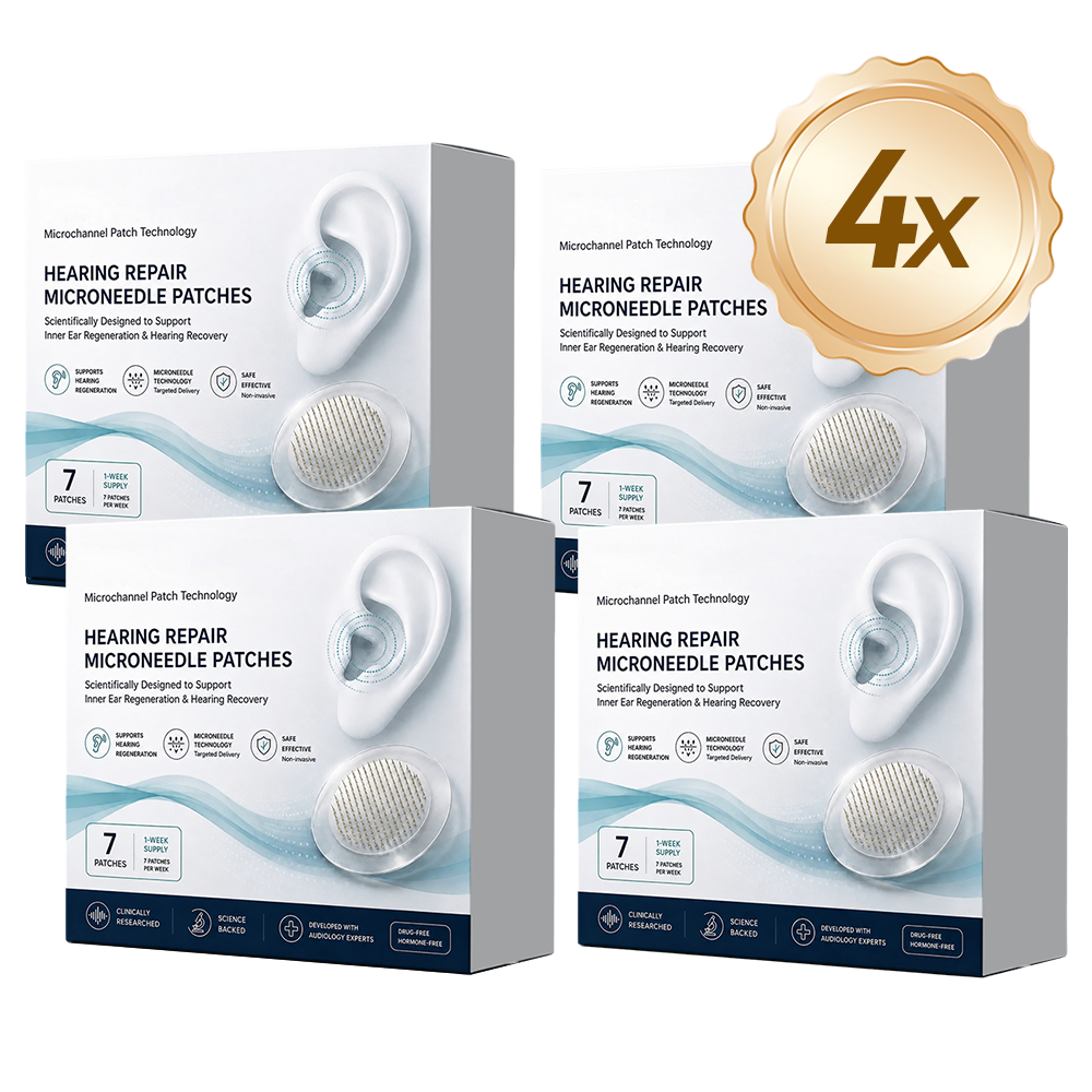 Elinvera® Hearing Repair Microneedle Patches
