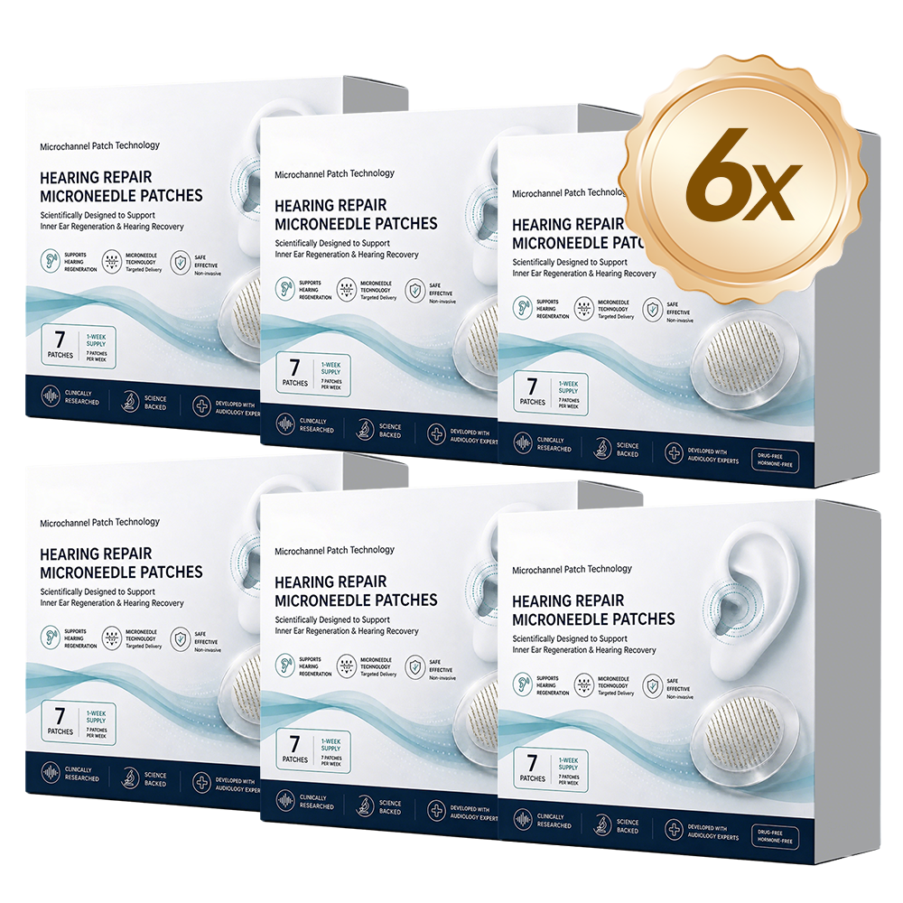 Elinvera® Hearing Repair Microneedle Patches